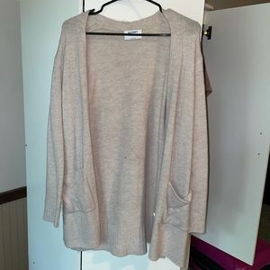 Light pink cardigan